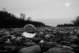 水,自然,石