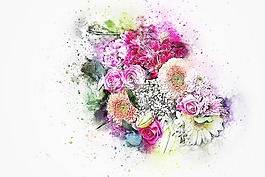 鮮花,花束,藝術(shù)