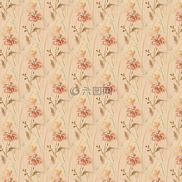 花的,无缝,模式