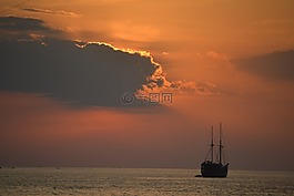 普吉島,泰國,船