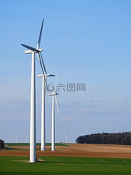 风车,能源,生态