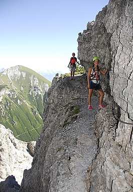 石灰,登山,攀登