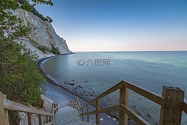 丹麥,假期,海灘