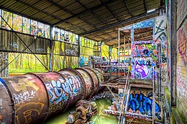 urbex,城市探索,涂鴉