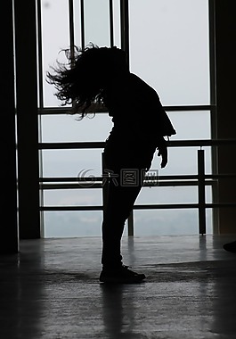 模型,陰影,婦女
