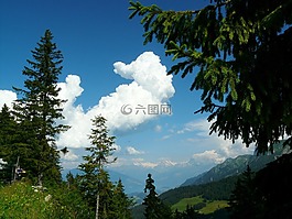 云,天空,藍(lán)色
