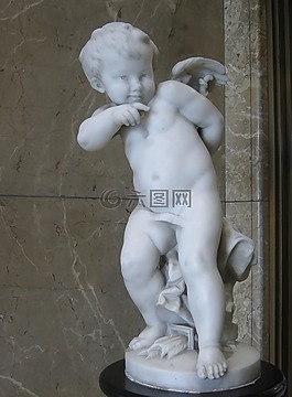 天使,天使的翅膀,孩子們