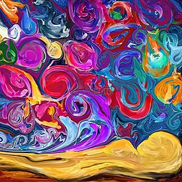 多彩,夢(mèng)想,psychedelic