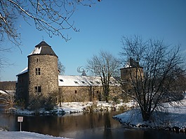 冬天,雪,wasserburg