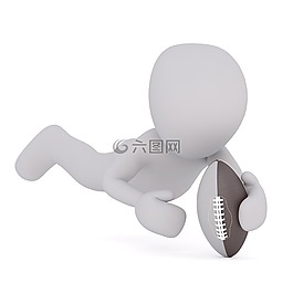 男性,3d模型,孤立