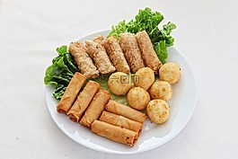 榴蓮班戟,榴蓮春卷,榴蓮球