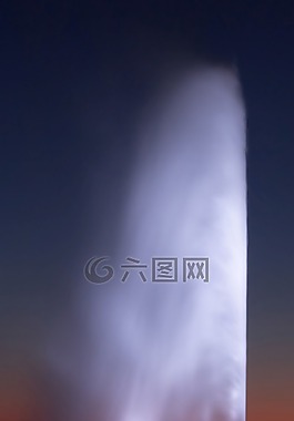 噴泉,噴霧,巨大