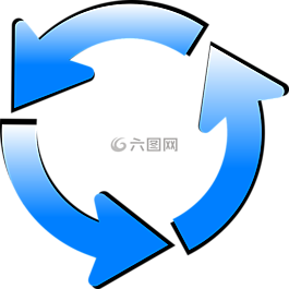 箭頭,循環(huán),回收