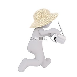 男性,3d模型,孤立