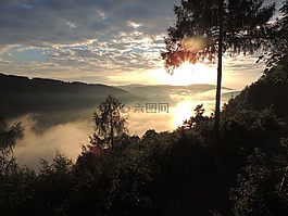 多瑙河,云量,河