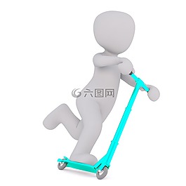 體育,滾子,摩托車騎