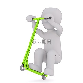 體育,滾子,摩托車騎