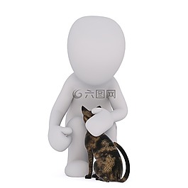男性,3d模型,孤立