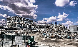 廢墟,廠區(qū)建設(shè),工廠