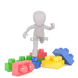 構建基塊,玩具,架構