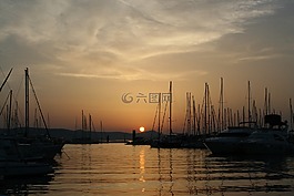 日落,克羅地亞,心情