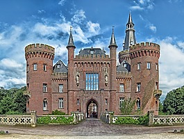 bedburg 口,德国,城堡