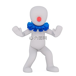 男性,3d模型,孤立