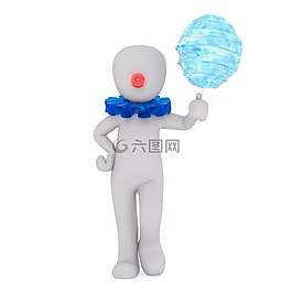 男性,3d模型,孤立