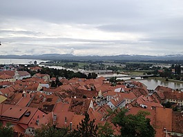 ptuj,城市,天空