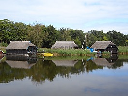 船屋,bodden,prerow