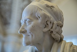 伏爾泰的,雕像,博物館