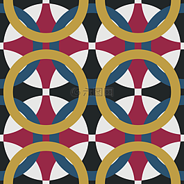 無縫,幾何,復(fù)古