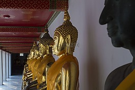 佛,寺,曼谷