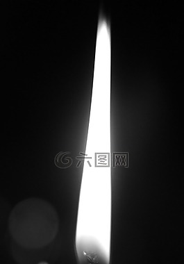蠟燭,火焰,光