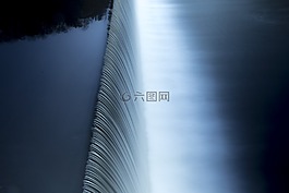 堰,大瀑布,長時(shí)間曝光