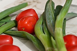 蕃茄,蔥,蔬菜