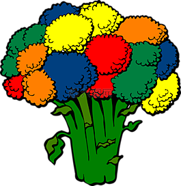 西蘭花,顏色,蔬菜