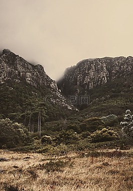 山,谷,高原