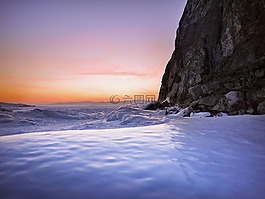 冰,khuzhir,貝加爾