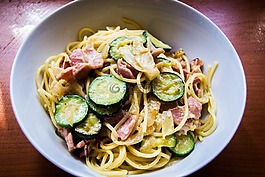 面食,食品,carbonara