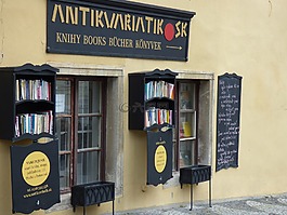 antikvariat,商店,街道