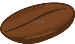 豆,咖啡,棕色