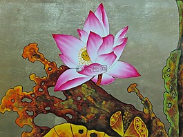 越南,漆,花