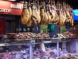 吃,店,西班牙