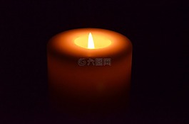 燭光,蠟燭,火焰