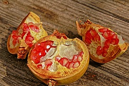 石榴,甜,紅色