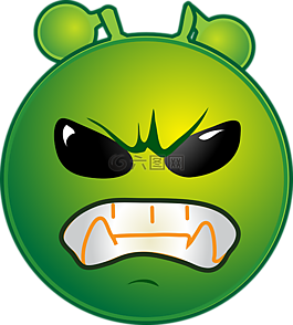 外星人,憤怒,圖釋