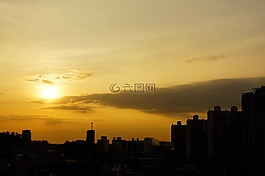太陽能,日落,教會(huì)