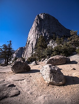 優(yōu)勝美地,山,森林