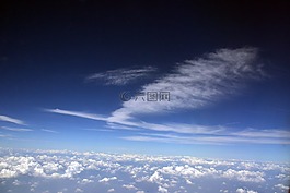 云,天空,翅膀